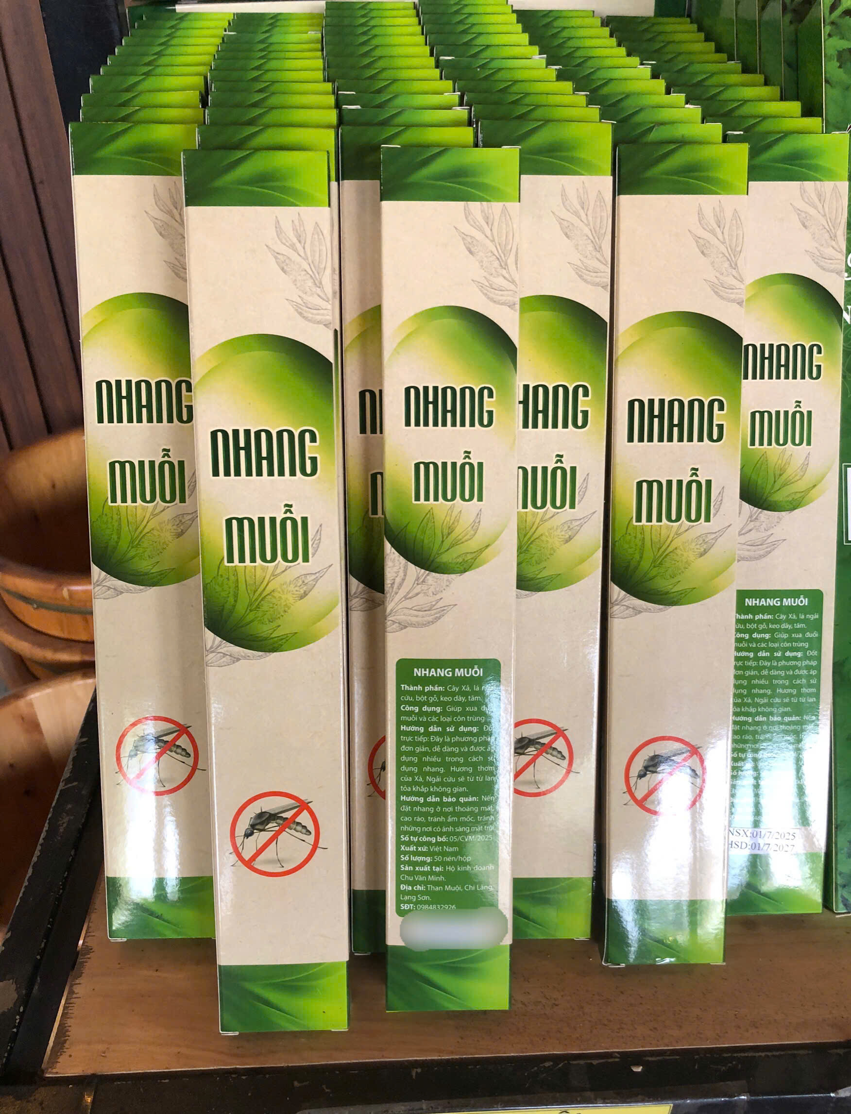 Nhang muỗi Aforex an toàn, tự nhiên