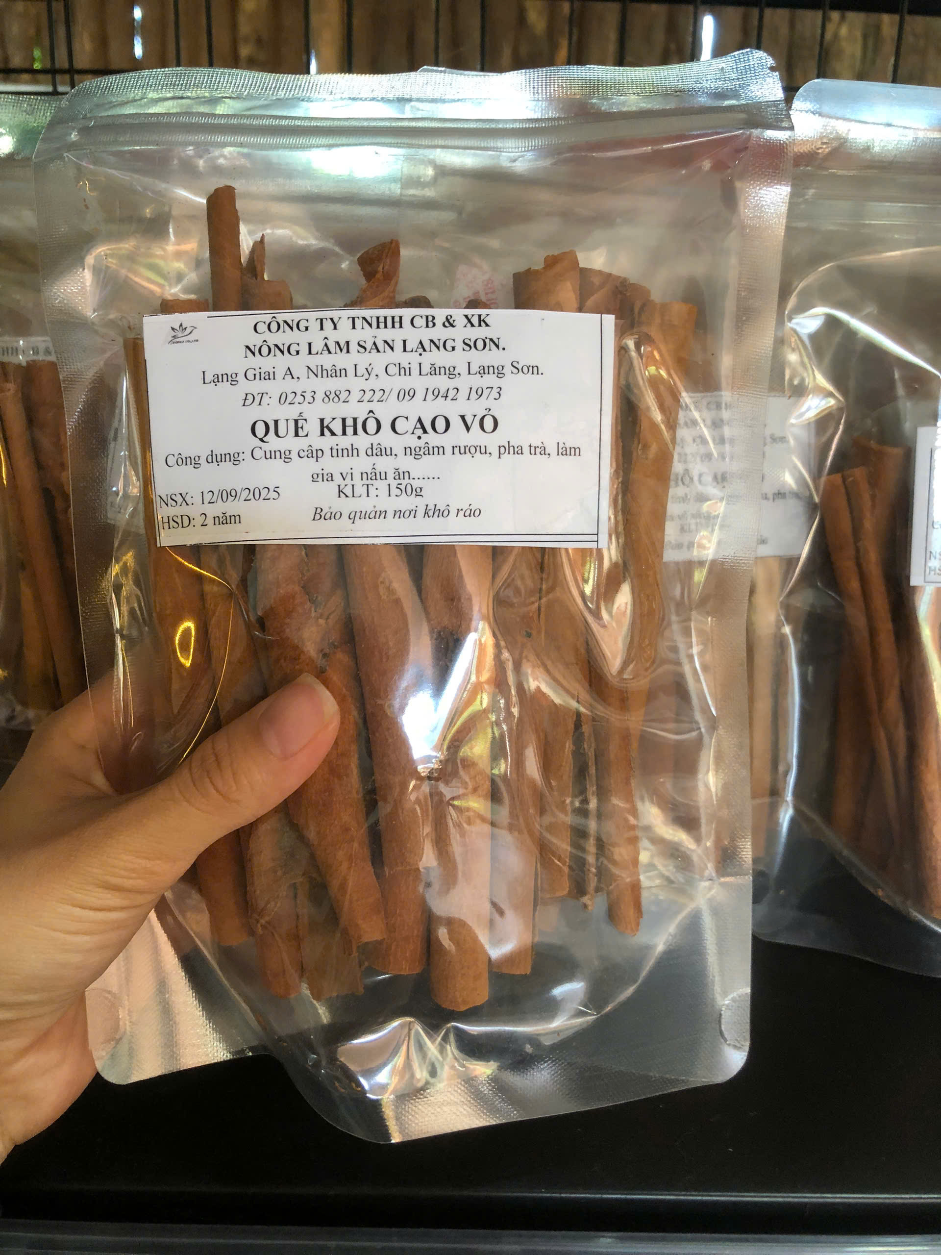 Quế khô/Quế khô cạo vỏ